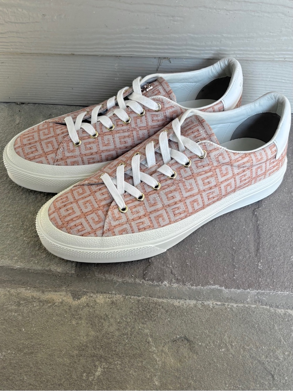 Givenchy Jacquard Runway Sneakers, Like New
